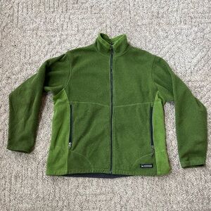 REI Green Zip Up Hoodie